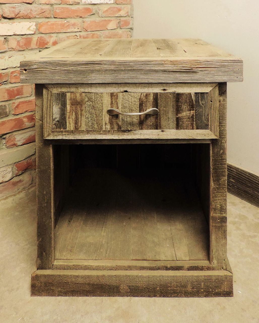 Reclaimed Wood Nightstand Handmade In The Usa Ships Free