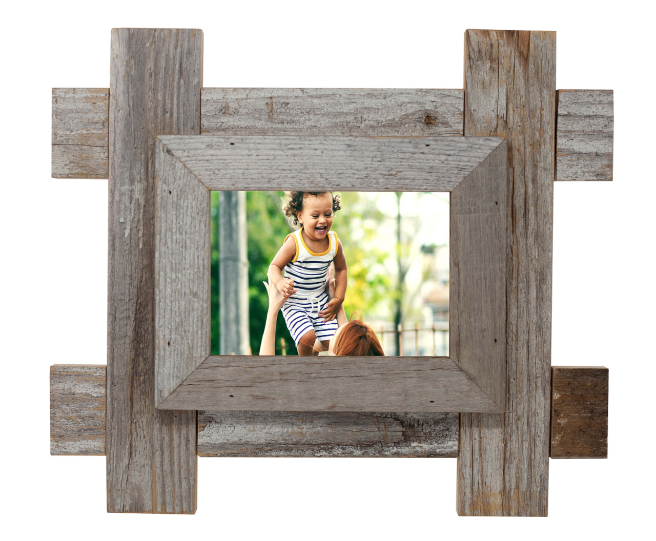 8.5x11 Country Picture Frame, Narrow Width 2 inch Lighthouse Series