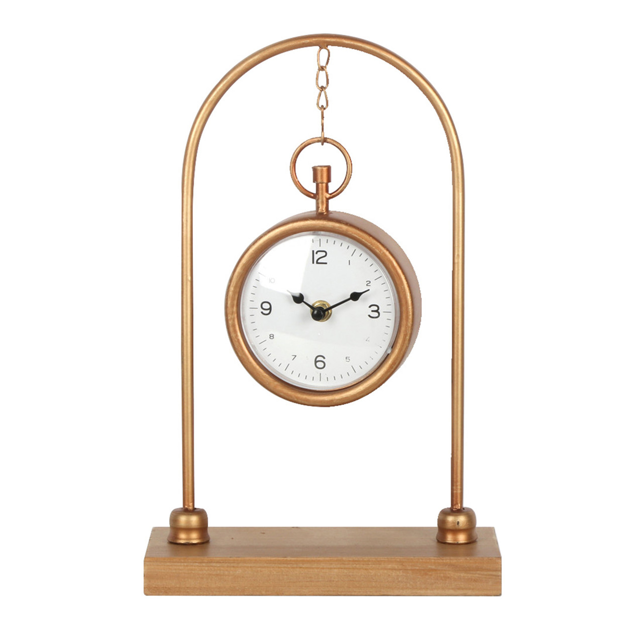 Iron Table Clock My Barnwood Frames Iron table clock my barnwood frames