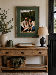 Family Picture Frames: Large Portraits vs Gallery Walls | My Barnwood Frames