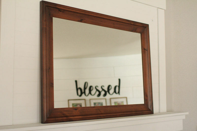 Wood Framed Mirrors | Rust & Natural Styles