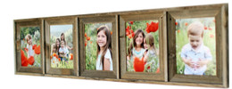 8x10 Barnwood Collage Picture Frame