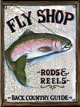 Vintage Outdoorsman Magazine April 1949 Hunting Fishing Sporting Sign  Rustic Decor Vintage Fishing Signs Home Fish Man Cave Tin Wall Art Fish  Dads Boating Fathers Plaque 12x8 High Gloss Metal : 