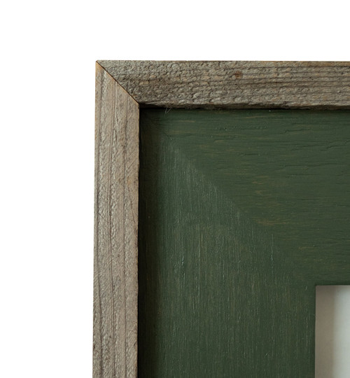 EcoHome 8x8 Picture Frames for Table Top and Wall Decor Made of Wood and Glass Square Photo Frame Sage Green. 2 Units, Size: 8 x 8