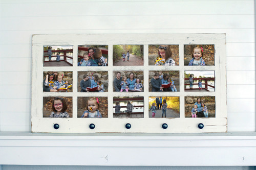 window collage frame barn