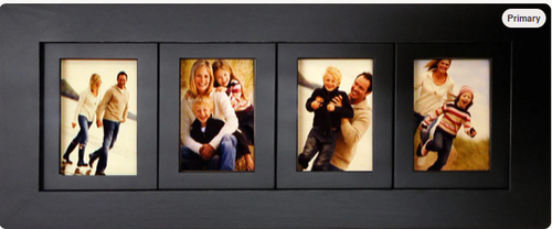 Collage Picture Frames 5x7 Wood Frame with 4 Openings 