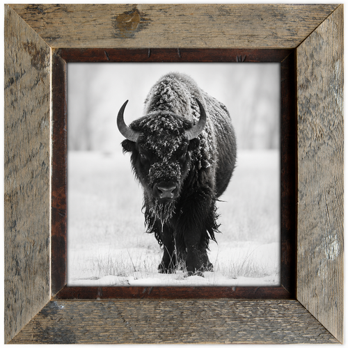 16x20 Rustic reclaimed wood picture frame, barnwood photo frame, alder wood picture frame, farmhouse wall decor, handmade wood frame, family portrait frame, made in USA.