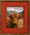 4x6 Barnwood Picture Frame - Lighthouse Red Distressed Wood Frame