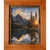 Decorative rustic wood frame with natural alder grain and reclaimed barnwood styling