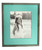 8x12 Rustic mint green picture frame handcrafted in the USA from reclaimed barnwood materials