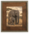 4x6 Handmade rustic picture frame crafted from authentic reclaimed barnwood with natural wood grain.