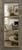 Rustic three pane barnwood mirror handcrafted for farmhouse and western home decor