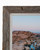Reclaimed wood photo frame with rustic cottonwood finish perfect for family pictures and farmhouse walls