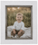Whitewashed rustic wood picture frame handcrafted from reclaimed barnwood. Farmhouse-style photo frame featuring natural wood grain and a coastal-inspired finish for home decor and gallery walls.