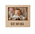 Fun fridge picture frame perfect for gift giving. 