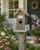 A birdhouse is the perfect gift for Grandma and her cottage garden. 