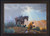Thanks for the Rain by Clark Kelley Price canvas giclée featuring a cowboy kneeling in prayer beside his horse during a rainstorm. Inspirational western artwork celebrating faith, ranching, and gratitude.