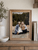 Handcrafted solid American white oak picture frame featuring a clean, modern profile. This minimalist wood frame is made in Utah and showcases the natural beauty of real white oak.
