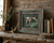 Turquoise rock picture frame