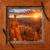 Square rustic western picture frame handcrafted from solid wood and accented with authentic barbed wire corners. This 8x8 wood frame features warm natural tones, rugged ranch-inspired character, and a handcrafted design perfect for western art, wildlife photography, cabin décor, and rustic home interiors."