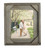 16x20 picture frame featuring authentic wood grain, decorative corner accents, and a timeless rustic style perfect for engagement photos, wedding portraits, family pictures, cabin décor, and personalized gifts. Handmade in the USA and available in multiple sizes.