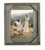 20x24 Rustic reclaimed barnwood picture frame with weathered gray finish and handcrafted farmhouse design.