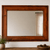 Wooden Mirror - Wood Stained Mirror - Mapleton Style
