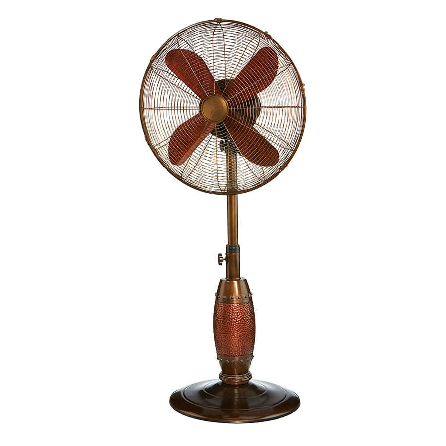 Decorative Fans Portable Floor And Table Fans Rustic And