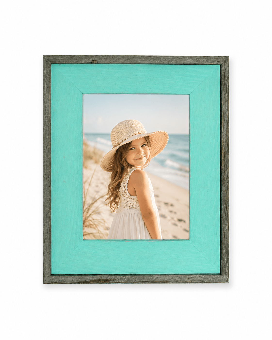 Mint Wash Barnwood Frame