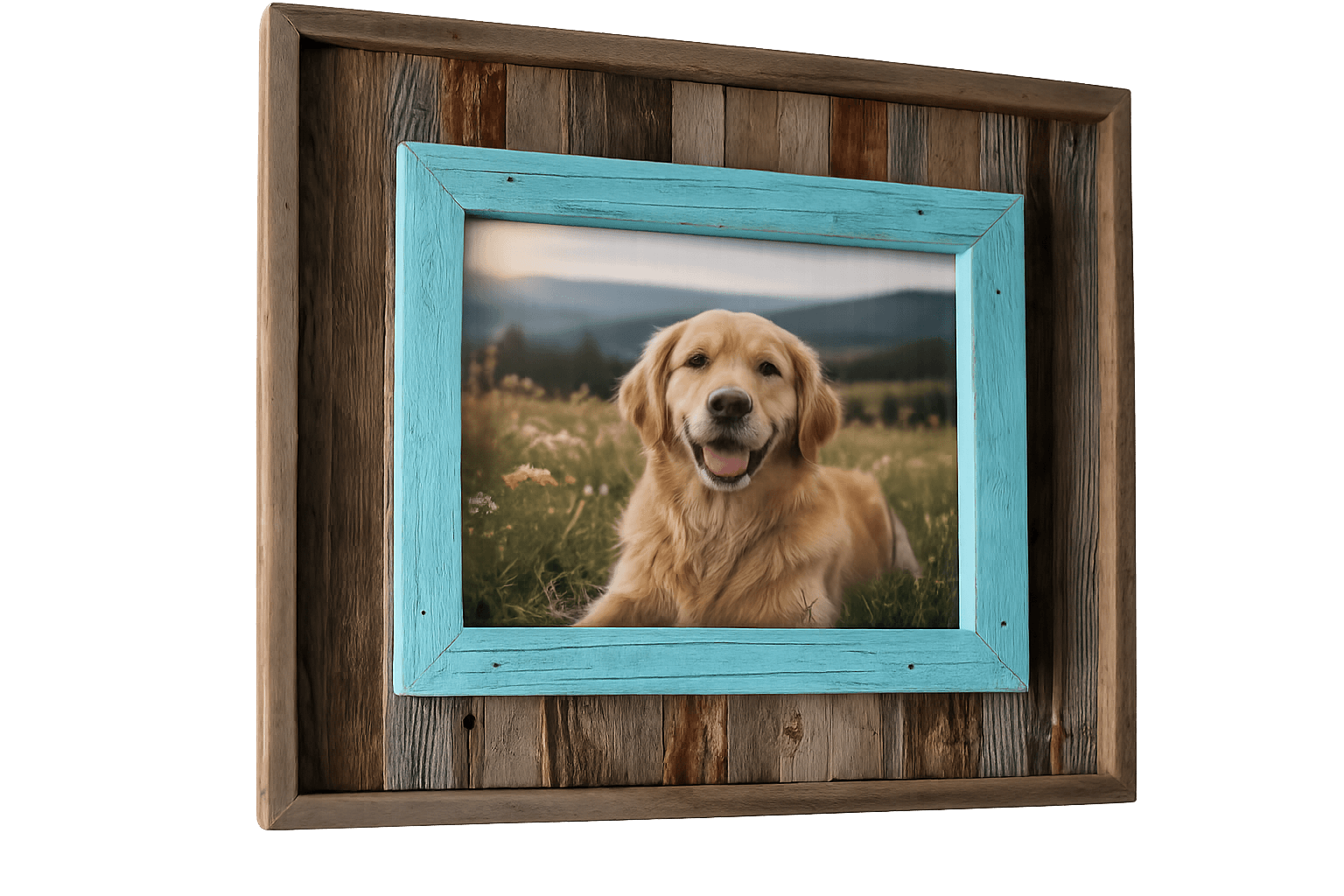 Summerland Rustic Slat Frame