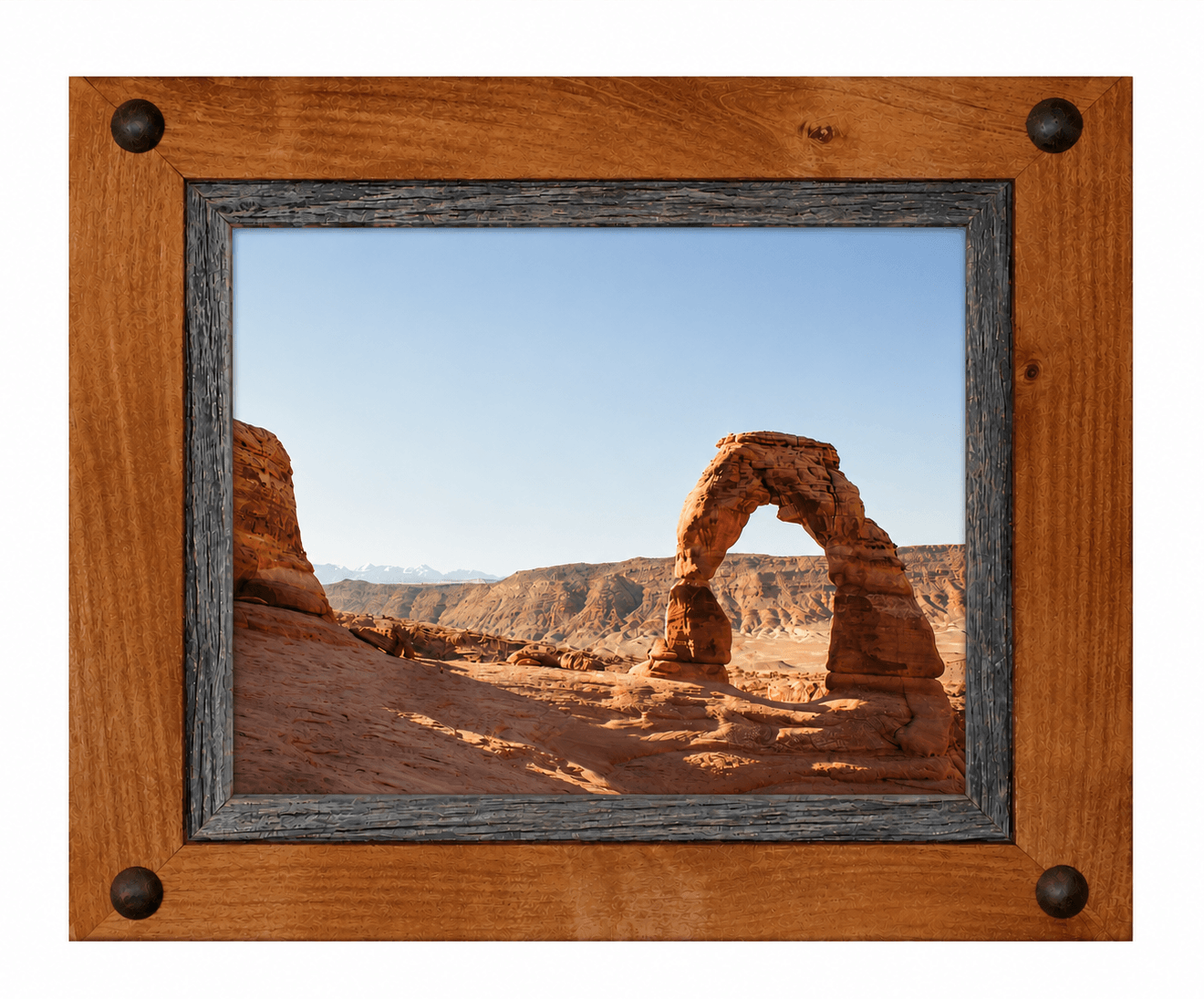 Sagebrush Rustic Frames -  Alder with Tacks