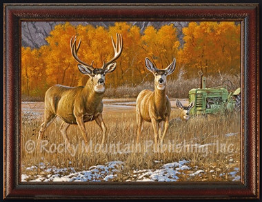 Farmland Philanderer by Dallen Lambson- Canvas Giclee - My Barnwood Frames