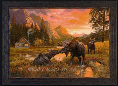 Wild Serenity by Dallen Lambson- Canvas Giclee - My Barnwood Frames