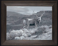 Badlands Ghost by Dallen Lambson- Canvas Giclee