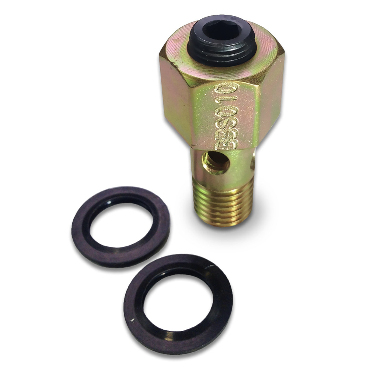Cummins Banjo Bolt Pressure Gauge Adapter Snubber