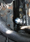 Overflow valve installed on Cummins engine with room to spare. There is enough room to make the installation and to adjust the valve.