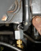 This snubber tool works on 1994 thru 1998 Cummins trucks eliminates guage need bounce and can be used on any fuel system that has a 14mm by 1.5 thread.