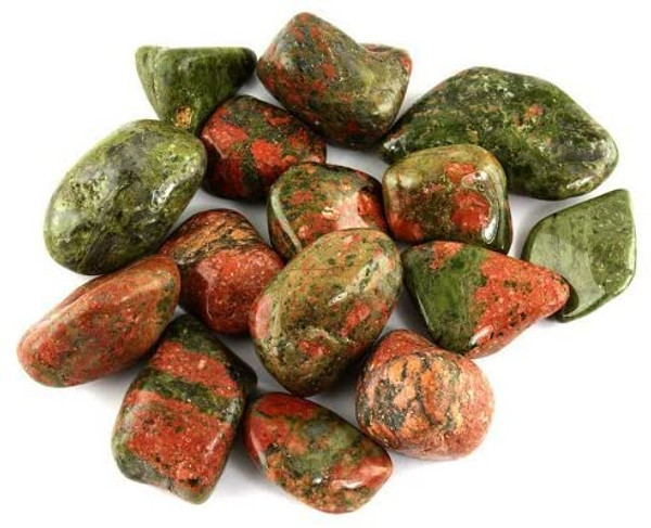 Polished Crystal Stones UNAKITE