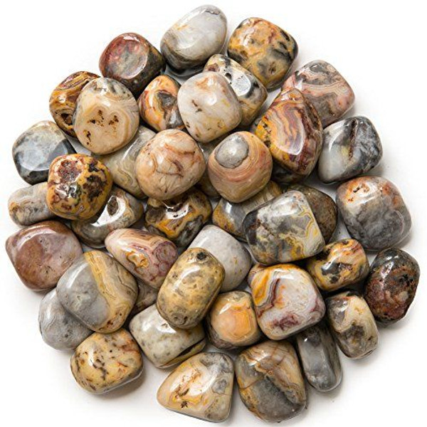 Polished Crystal Stones CRAZY LACE AGATE