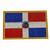 Tactical Dominican Republic Flag Morale Velcro Patch
