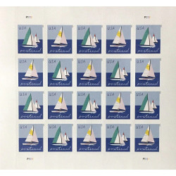 2023 Sailboats - 100 Postcard Stamps