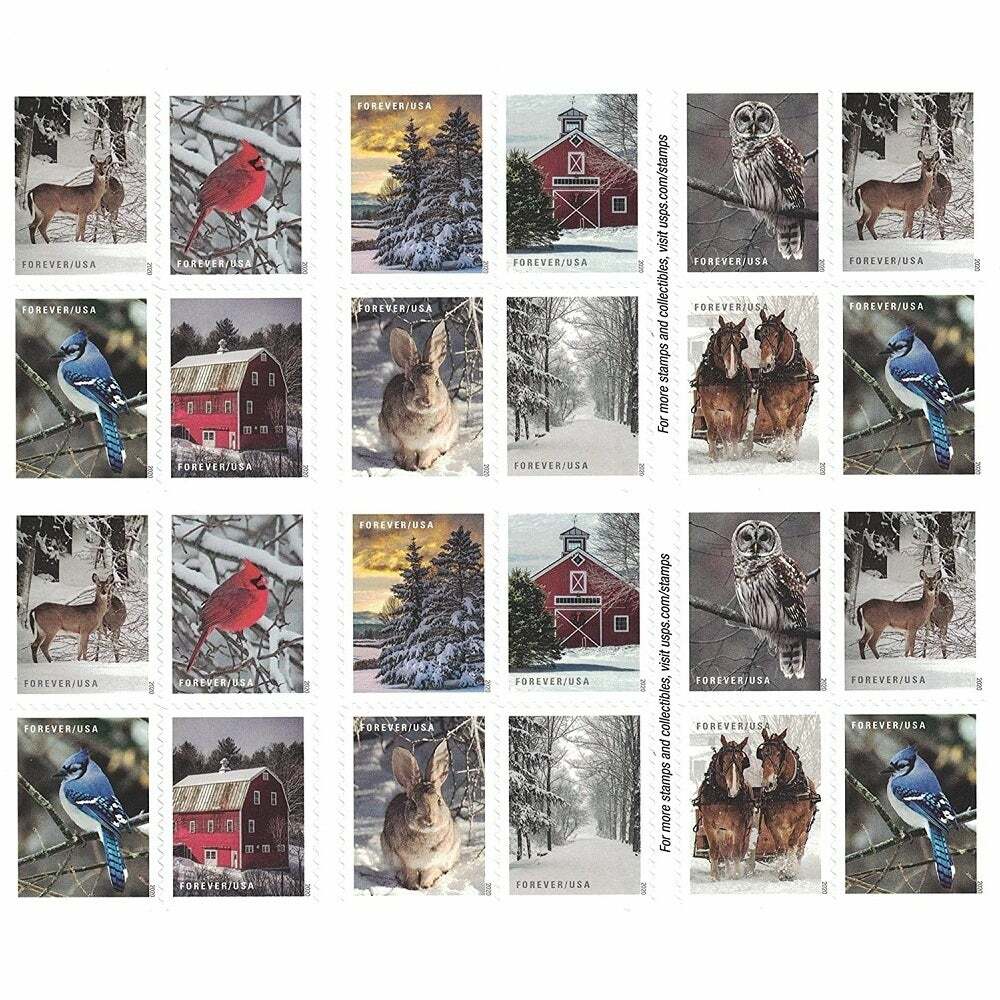 Winter Stamps
