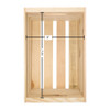 Good Wood By Leisure Arts Crates Pine 14.75 inch x 9.5 inch x 7.25 inch