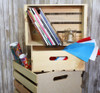 Good Wood By Leisure Arts Crates Pine 14.75 inch x 9.5 inch x 7.25 inch