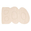 Good Wood By Leisure Arts ½ inch Thick Etched Boo