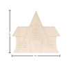 Good Wood By Leisure Arts ½ inch Thick Haunted House