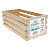 Good Wood By Leisure Arts Crates 11.75 inch x 5.5 inch x 4.25 inch