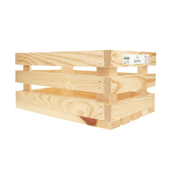 Good Wood By Leisure Arts Crates 15 inch x 10 inch x 7.125 inch