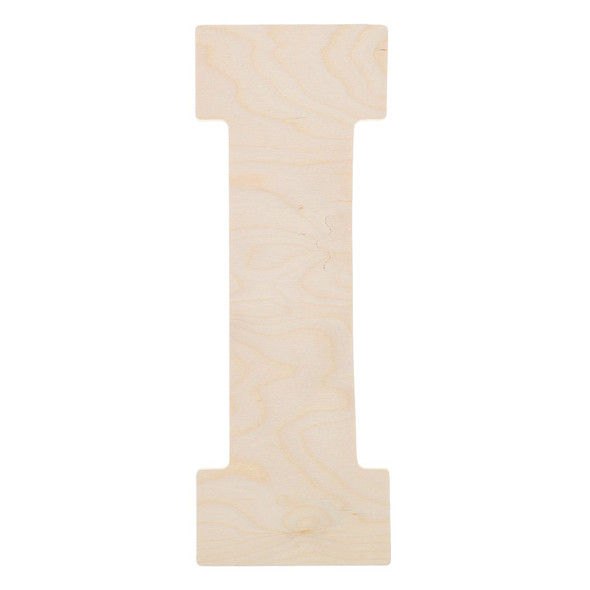 Good Wood By Leisure Arts Letters 13 inch Birch I