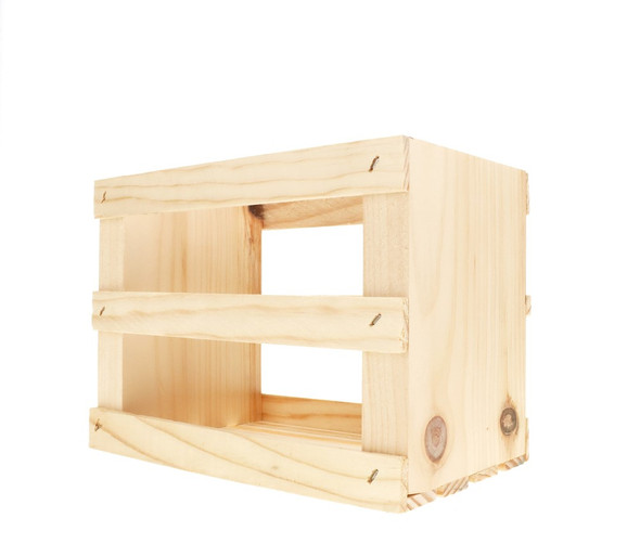 Good Wood By Leisure Arts Crates 7 inch x 5.125 inch x 4 inch